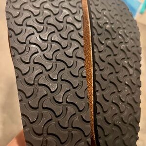 Birkenstock Black Textured Sole Mules & Clogs